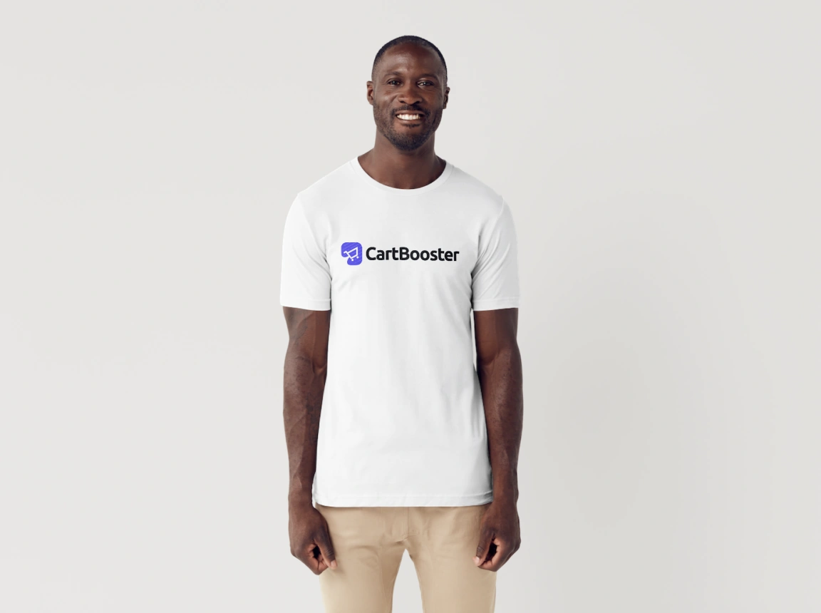 Mens White Tee