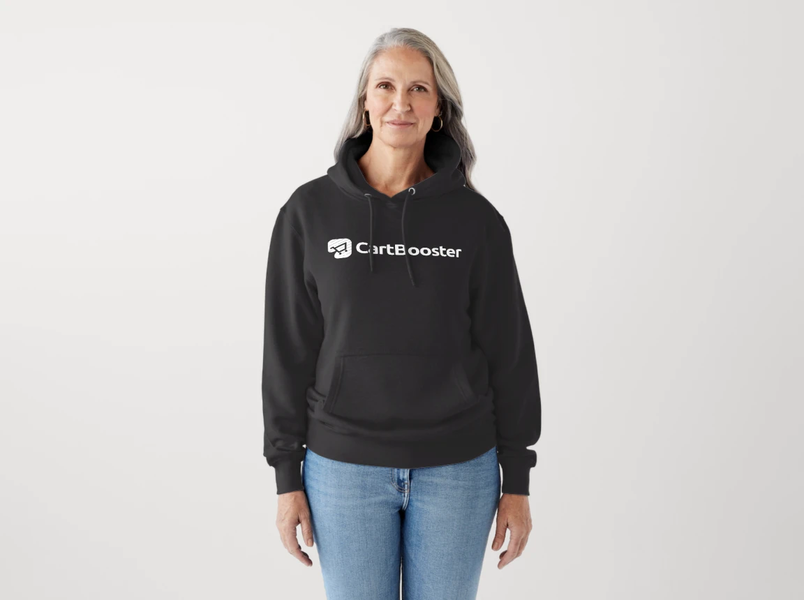 Ladies Black Hoodie