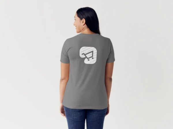 Ladies Grey Tee - Image 5