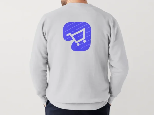 Mens Grey Sweater - Image 3